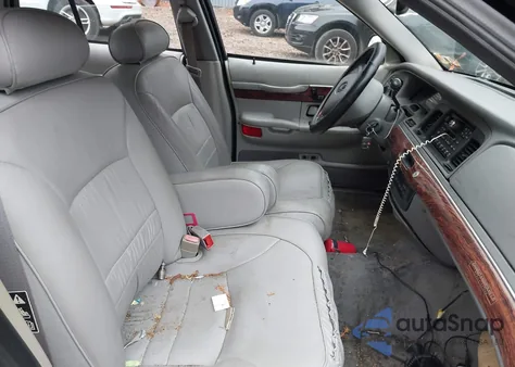 2002 Mercury Grand Marquis Ls Premium/Ls Ultimate/Lse z USA, uszkodzony, nr VIN 2MEFM75W42X644236